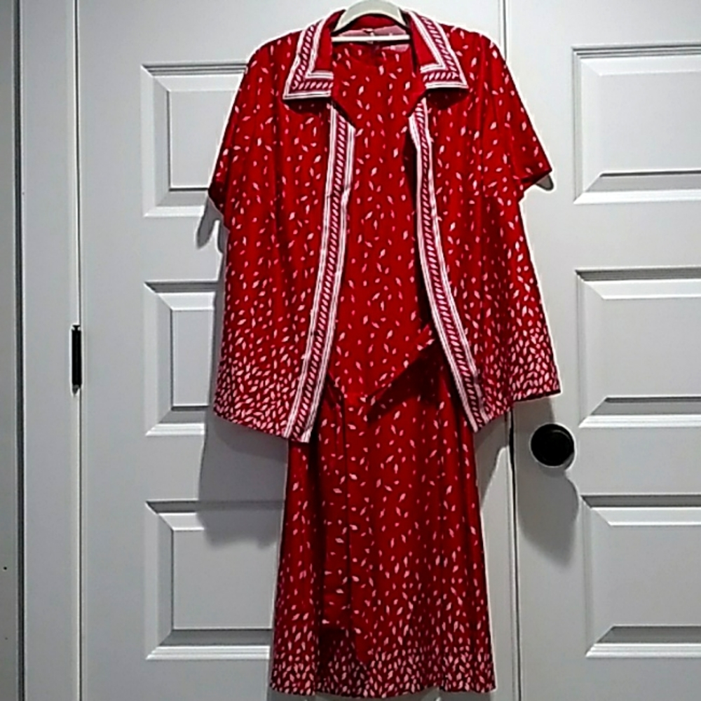 Lorac Original dress with belt and shirt sleeve jacket